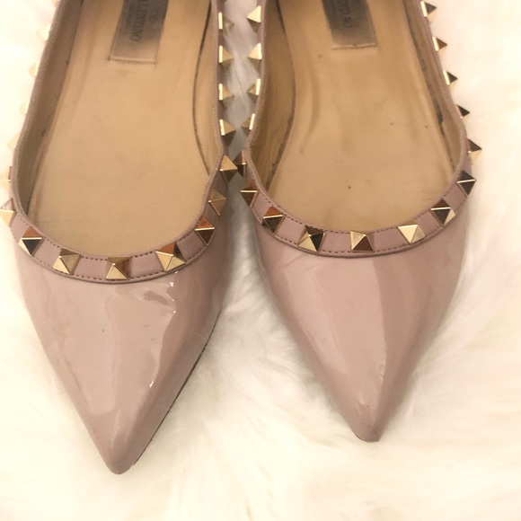Valentino Rockstud Flats - Picture 3 of 8